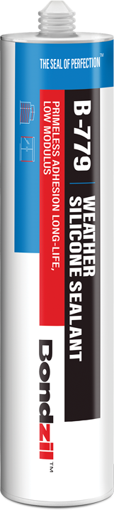 B-779 weather silicone sealant for aluminium glazing, curtain wall joints, metal panels