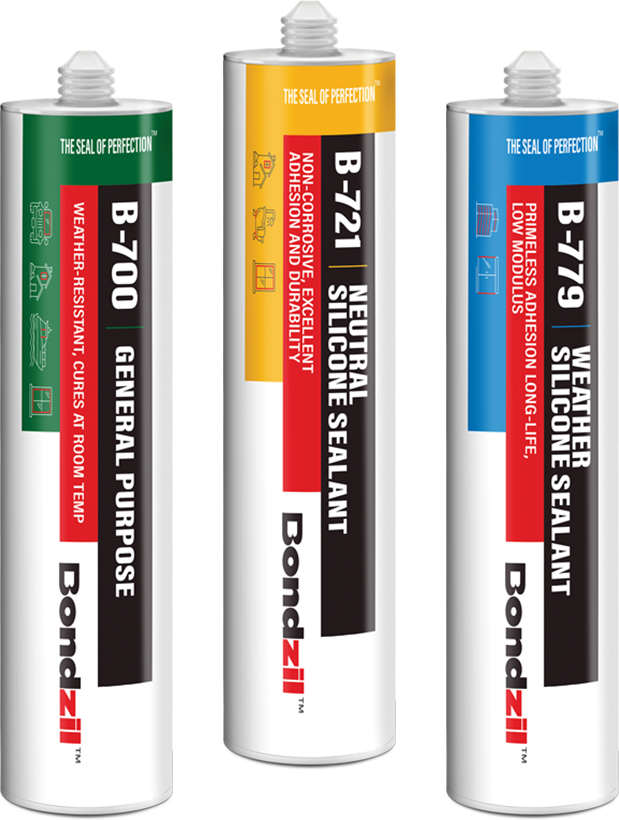 Bondzil high temp fast drying silicone sealants