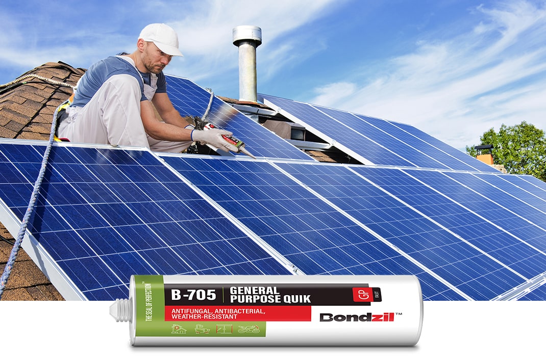 silicone sealant for solar panels