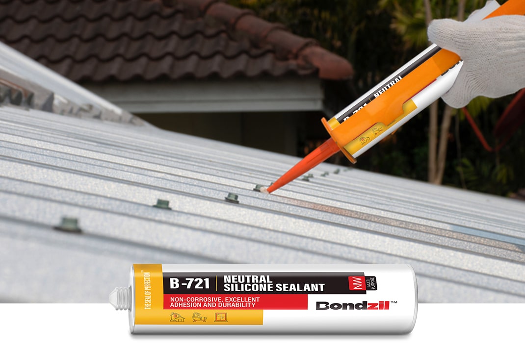How silicone sealant protects metal roof leaks